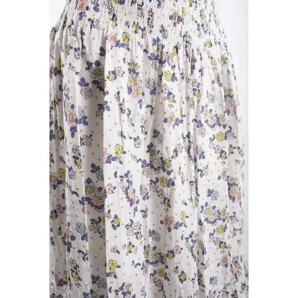 Free People Womens Secret Garden Maxi Skirt & Crop Top Set S Small Floral NWT - Picture 9 of 16